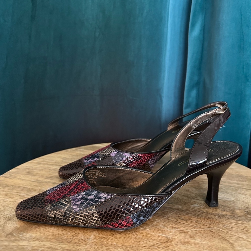 Vintage Liz Claiborne Slingback Kitten Heels